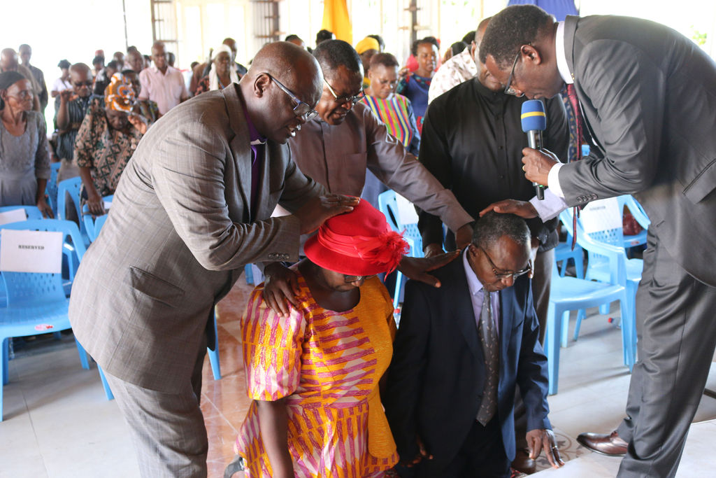 The consecration of the Christian Family Fountain Church
